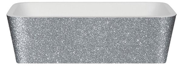 Besco Umývadlo na dosku z liateho mramoru Assos Glam S UM D 52x41x15 cm