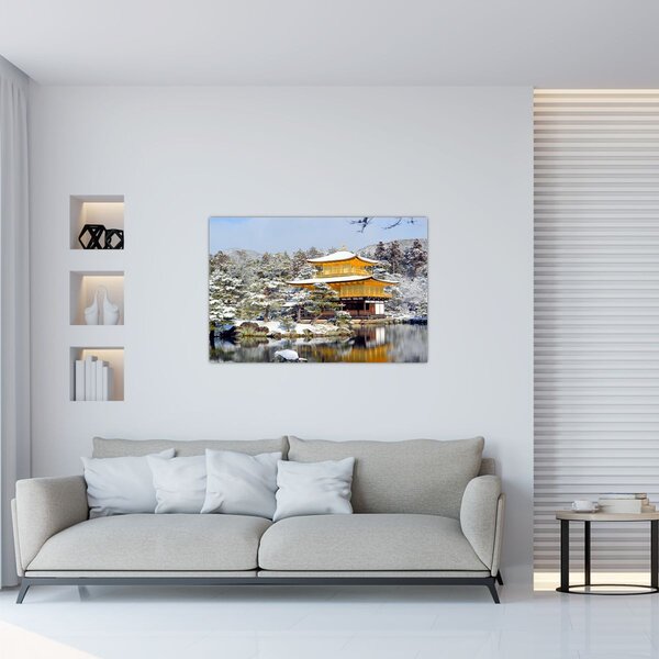 Obraz - Kinkakudži, Japonsko (90x60 cm)