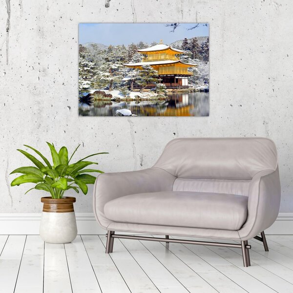 Obraz - Kinkakudži, Japonsko (70x50 cm)