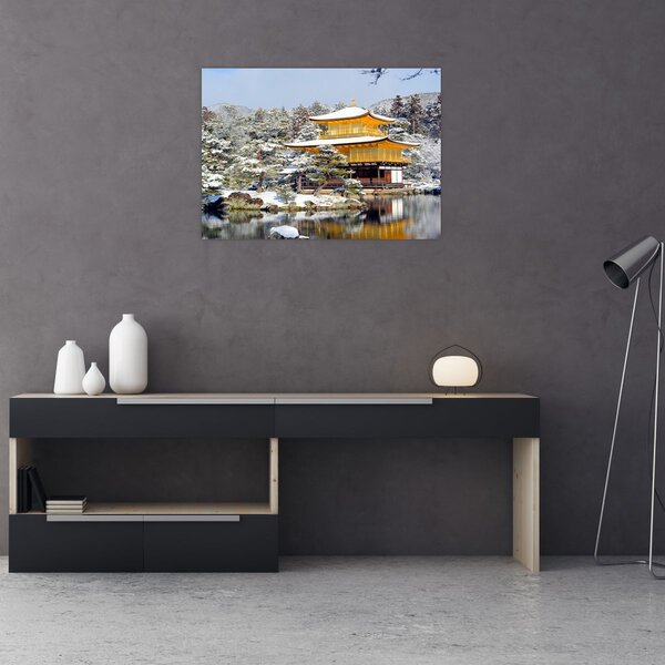 Obraz - Kinkakudži, Japonsko (70x50 cm)