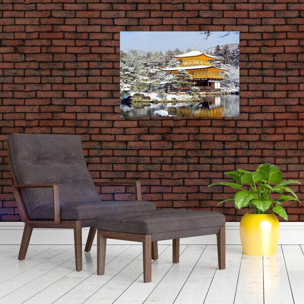 Obraz - Kinkakudži, Japonsko (70x50 cm)