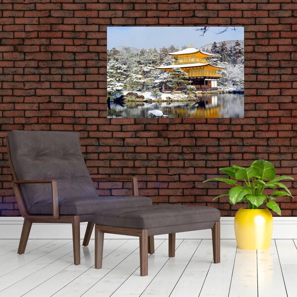 Obraz - Kinkakudži, Japonsko (90x60 cm)