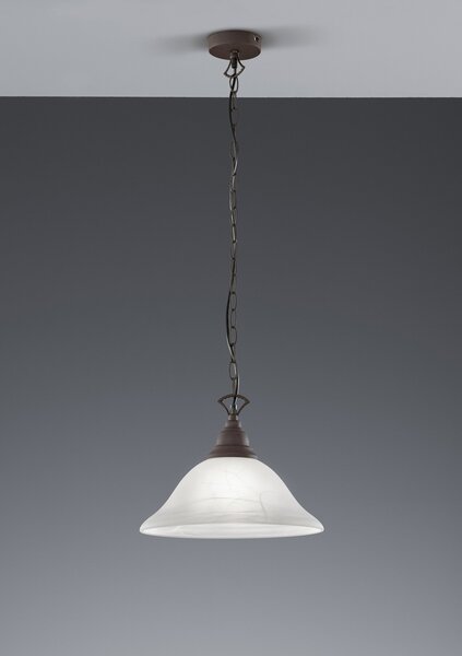 TRIO R30871024 Country závesné svietidlo E27 1x60W