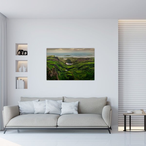 Obraz - Quiraing, Škótsko (90x60 cm)