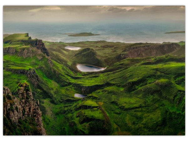 Obraz - Quiraing, Škótsko (70x50 cm)