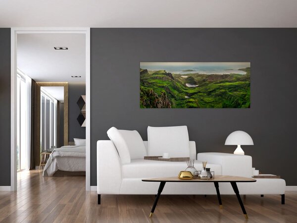 Obraz - Quiraing, Škótsko (120x50 cm)