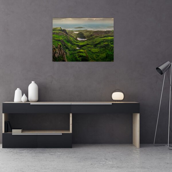 Obraz - Quiraing, Škótsko (70x50 cm)