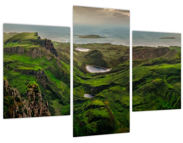 Obraz - Quiraing, Škótsko (90x60 cm)