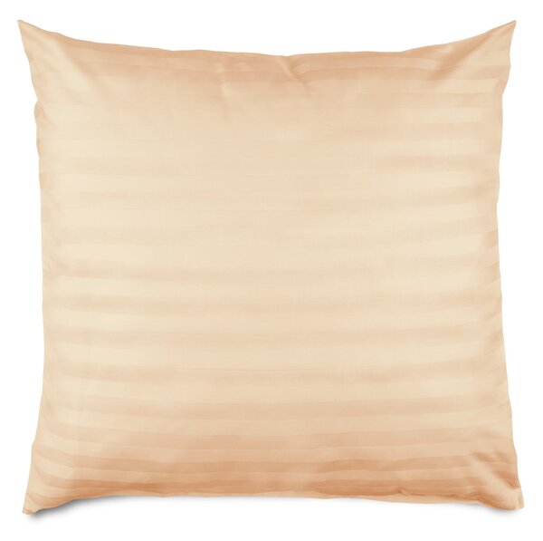 BAMBUSOVÁ OBLIEČKA NA VANKÚŠ STRIPE BEIGE 40X40 CM BÉŽOVÁ