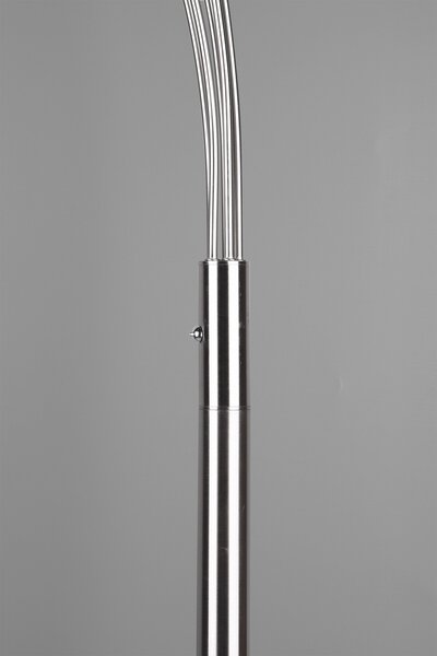 Trio R41031507 LED stojacie svietidlo Reed 5x3,5W | 1750lm | 3000K | IP20 - vypínač na tele, pamäťová funkcia, 3 fázové stmievanie, nikel