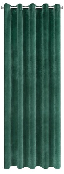 ZATEMŇOVACÍ ZÁVES NA KRÚŽKOCH VILLA 140X250 CM TMAVOZELENÁ