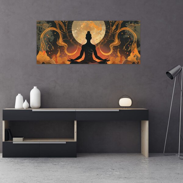 Obraz - Meditácia (120x50 cm)