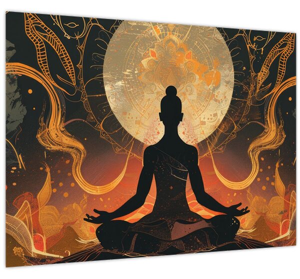 Obraz - Meditácia (70x50 cm)