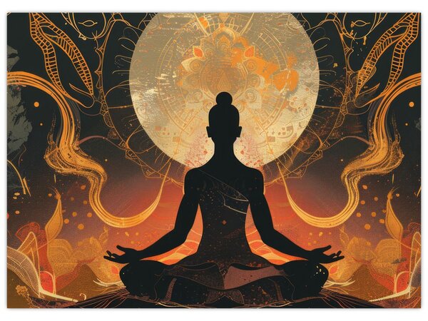 Obraz - Meditácia (70x50 cm)