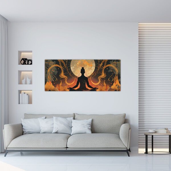 Obraz - Meditácia (120x50 cm)