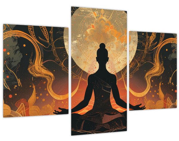 Obraz - Meditácia (90x60 cm)