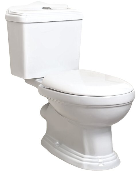 Novoterm WC kombi NV-Retro KR-13 so zadným odpadom a SoftClose sedadlom