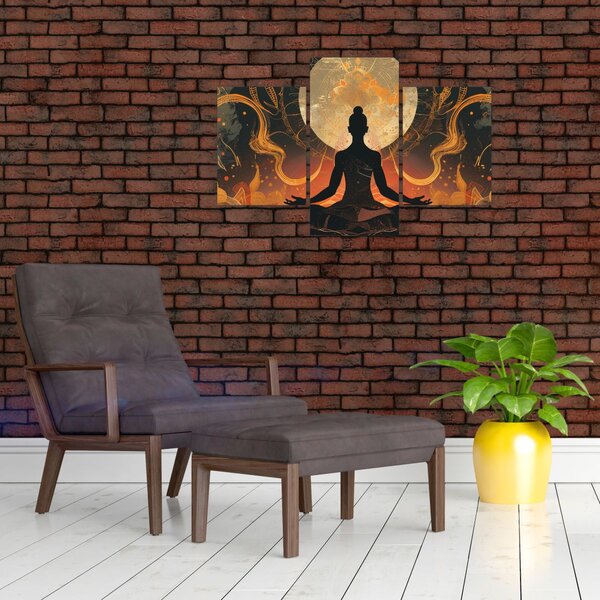 Obraz - Meditácia (90x60 cm)