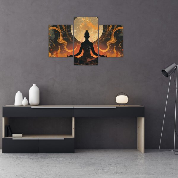Obraz - Meditácia (90x60 cm)