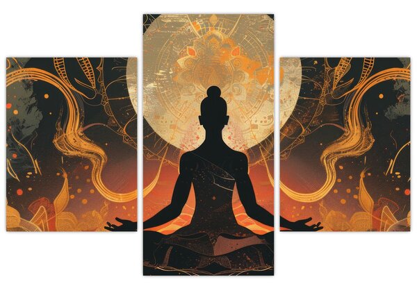 Obraz - Meditácia (90x60 cm)