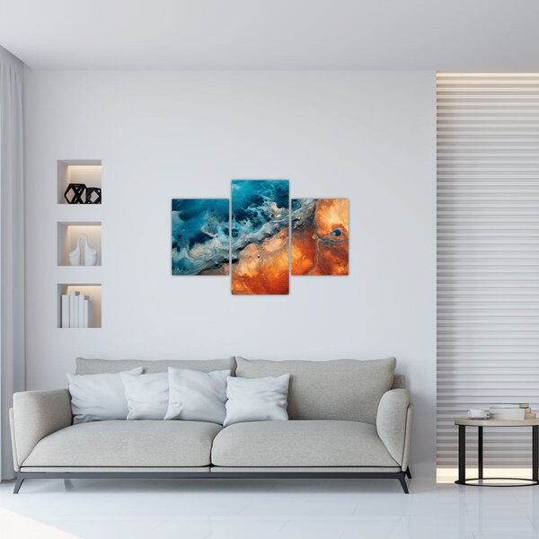 Obraz - Voda a oheň (90x60 cm)
