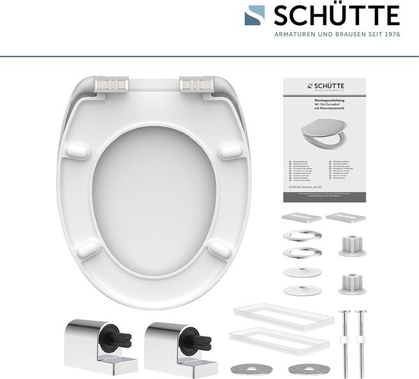 Eisl Sanitär WC sedadlo Duroplast Soft Close Beach 82196