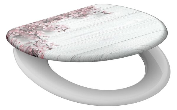 Eisl Sanitär WC sedadlo Duroplast Soft Close Flowers and Wood 82197