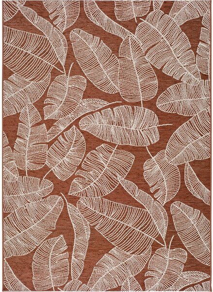 Oranžový vonkajší koberec Universal Sigrid, 58 x 110 cm