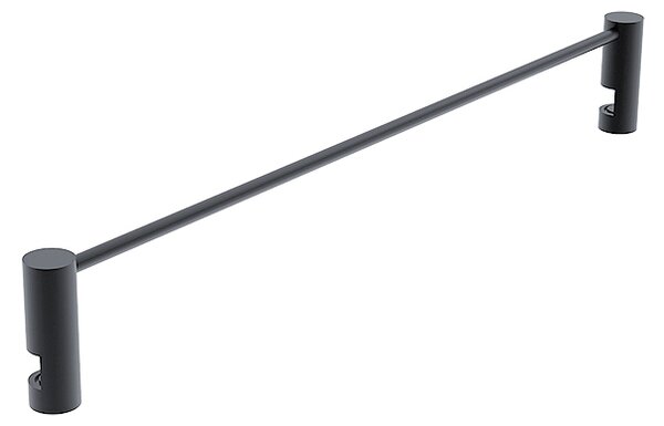 Nimco Ohrádka k poličke, 25 cm UNIX ČIERNA - UNC 1001S-25-90