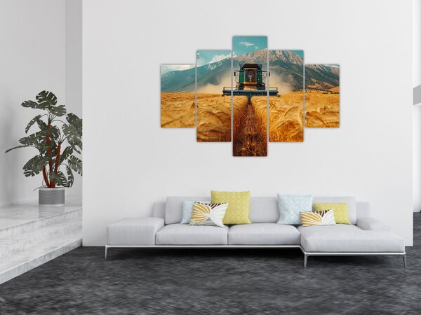 Obraz - Poľnohospodár (150x105 cm)