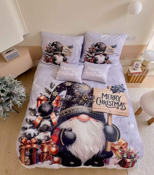 Sendia Textil TRPASLÍK - Čierný s darčekmi Rozmer obliečok: 140x200 cm, Obsah balenia: 3 Set Balenie