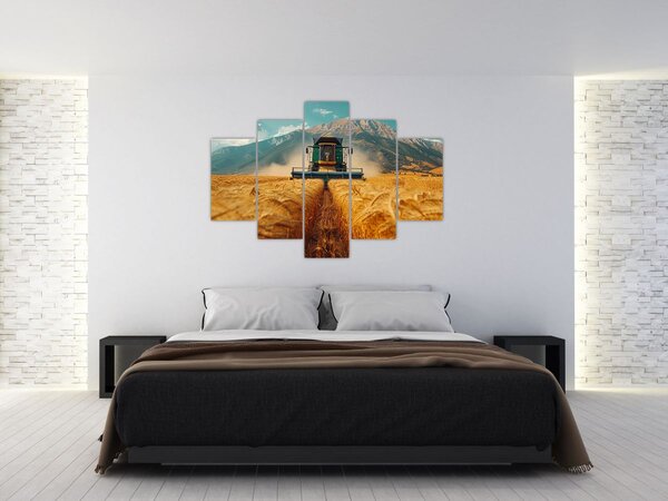 Obraz - Poľnohospodár (150x105 cm)