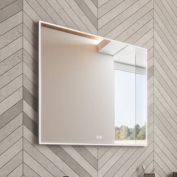 Nimco LED zrkadlo 600x600 s dvoma dotykovými senzormi - ZP 13066VX
