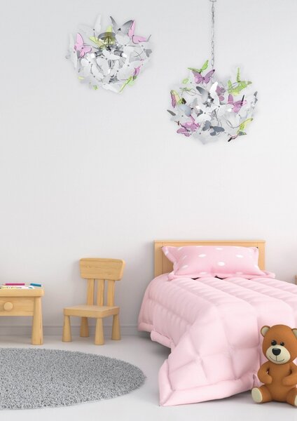 TRIO R60213017 Butterfly stropné svietidlo G9 3x28W