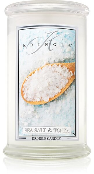 Kringle Candle Sea Salt & Tonka vonná sviečka 624 g