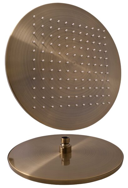 Slezák - RAV Hlavová sprcha okrúhla kovová ø 30 cm - KS0001SM, Stará mosadz (Bronz)