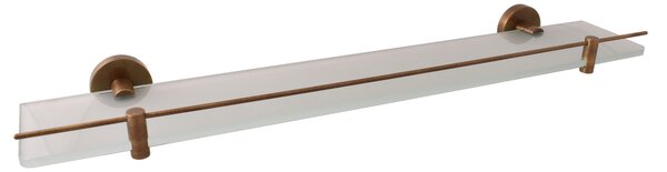 Slezák - RAV Polička sklenená 600 mm COLORADO - COA0900/60SM, Stará mosadz (Bronz)