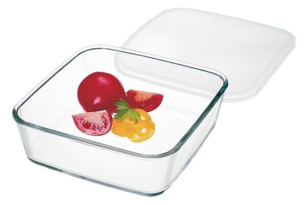 SIMAX NÁDOBA S BIELYM VEKOM 15 CM