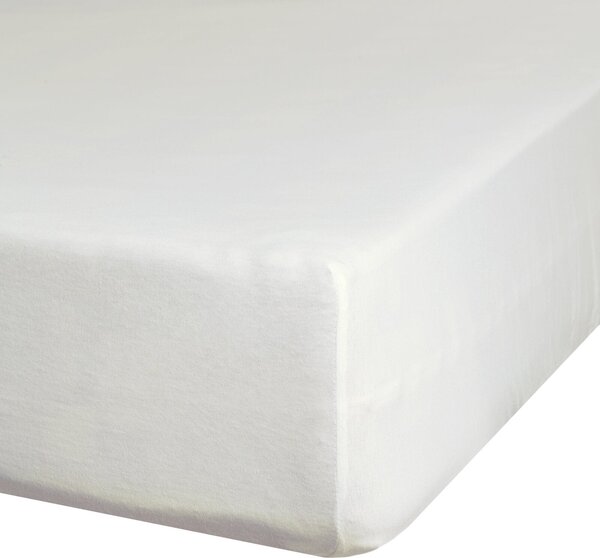 JERSEY PRESTIERADLO 220X240 CM, VÝŠKA 30 CM KRÉMOVÉ