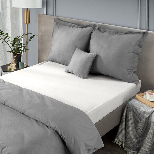 JERSEY PRESTIERADLO 220X240 CM, VÝŠKA 30 CM KRÉMOVÉ