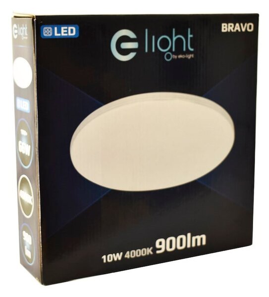 Stropné LED svietidlo Bravo, 1x LED 10w, 4000k, ch
