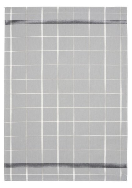 Sivá kuchynská utierka z bavlny Södahl Geometric, 50 x 70 cm