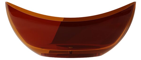Besco Voľne stojaca vaňa zo syntetickej živice Axya 180 Earth Rust BESCO-Typ výpuste: Click-Clack štandard, chróm