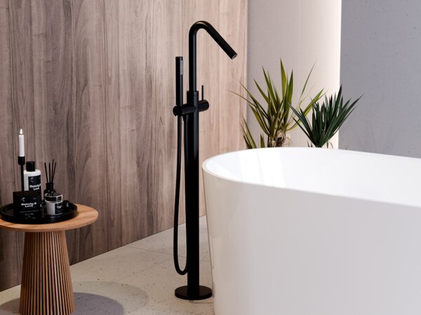 Besco Voľne stojaca vaňová batéria Veo 3.0 ColdMode VB BOX system B Čierna matná