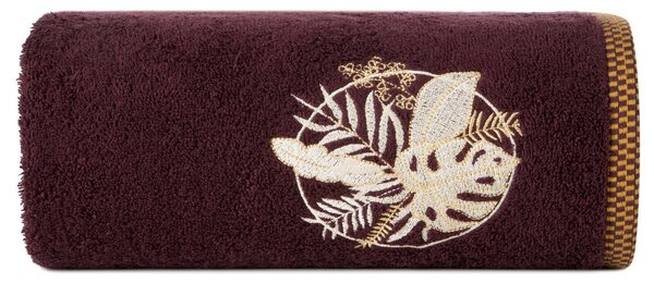 FROTÉ UTERÁK PALMS 50X90 CM BORDOVÁ