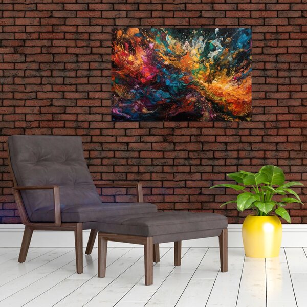Obraz - Farebná abstrakcia II. (90x60 cm)
