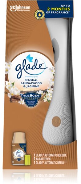 GLADE Automatic Spray Sandalwood & Jasmine automatický osviežovač vzduchu s náplňou Sandalwood & Jasmine 269 ml