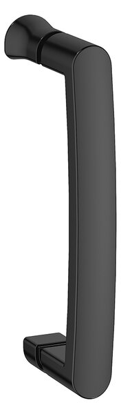 Roth Štvrťkruhový sprchový kút ALBIS BLACK - bez vaničky ROTH-Variant: rozmery: 80x80 cm - (ALBIS BLACK/800 - N0786), ROTH-Profily: profily: čierna (elox), výplň: transparentná