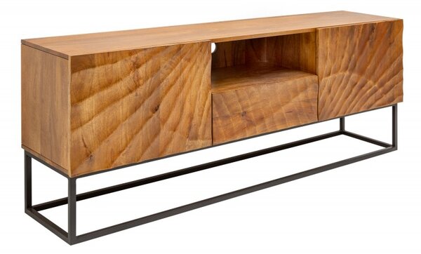 Dizajnový TV stolík Shayla 160 cm mango