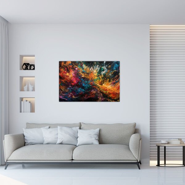 Obraz - Farebná abstrakcia II. (90x60 cm)